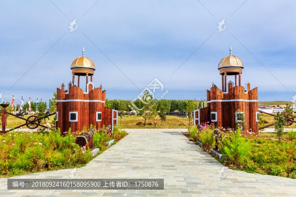 大汗行宮民族特色建筑