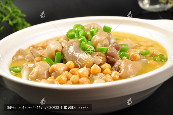 黃豆煲豬手