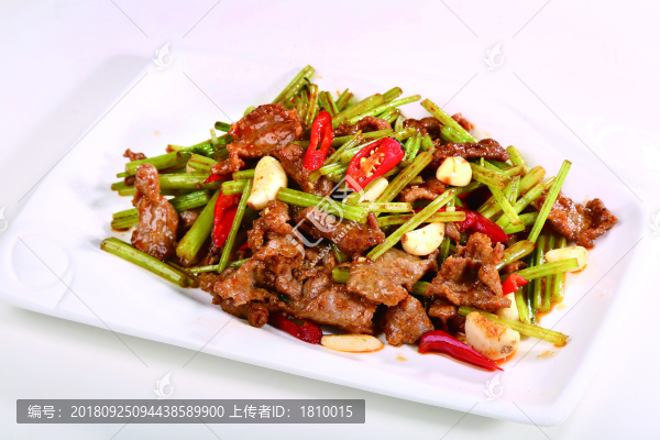 土芹菜炒羊肉