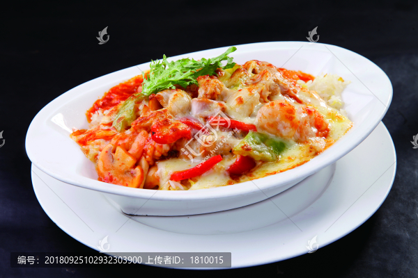 香辣海鮮焗飯