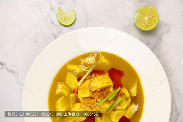 咖喱肉沫土豆
