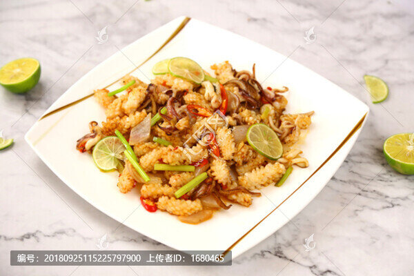 沙爹鮮魷