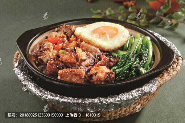 豉汁排骨煲仔飯