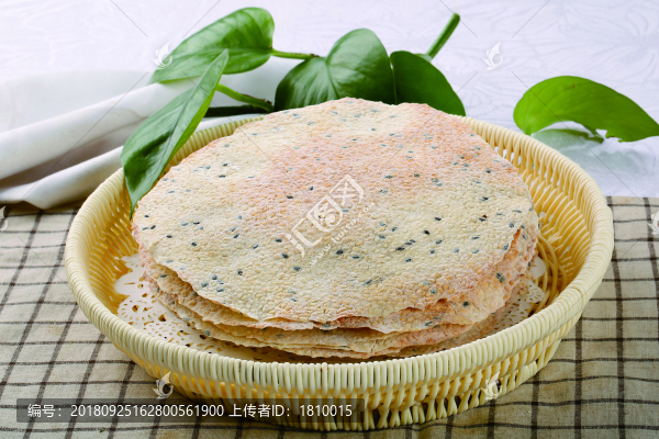 芝麻薄餅