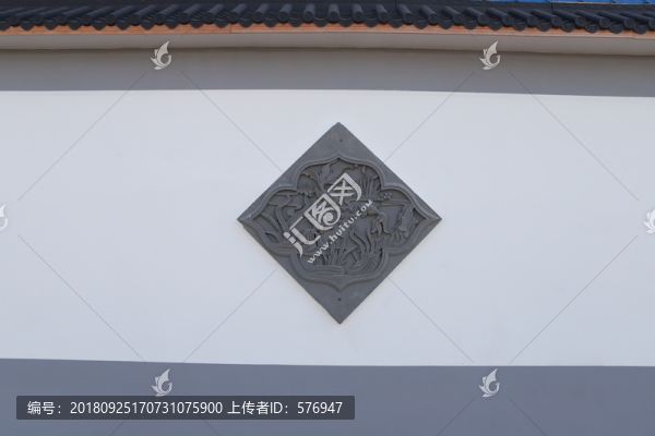 白墻磚雕