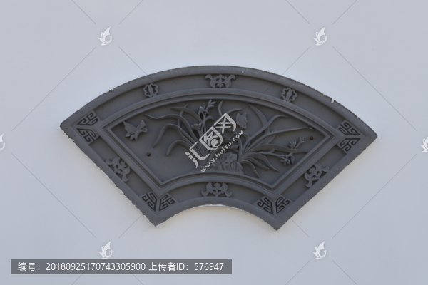 白墻磚雕