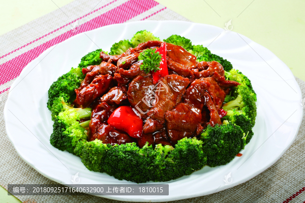 蘭花醬牛肉