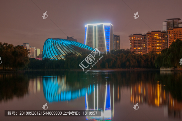 中央公園廣場(chǎng)夜景