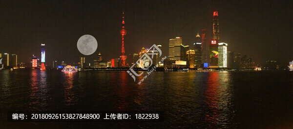 中秋節(jié)上海外灘