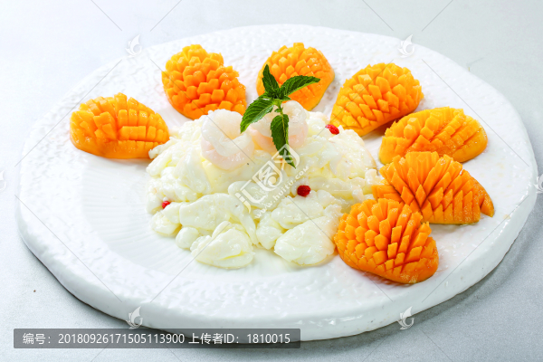 香芒蝦滑蛋