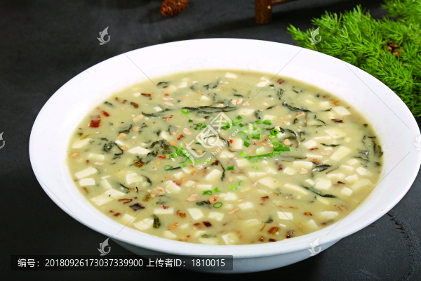 茶葉豆花湯