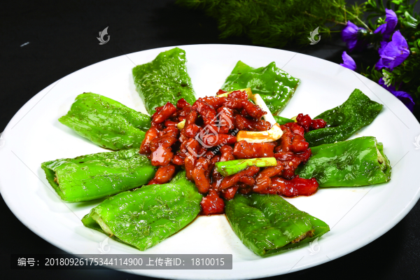 虎皮牛柳