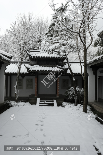 江南雪景