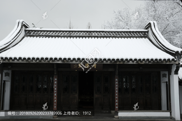 江南雪景