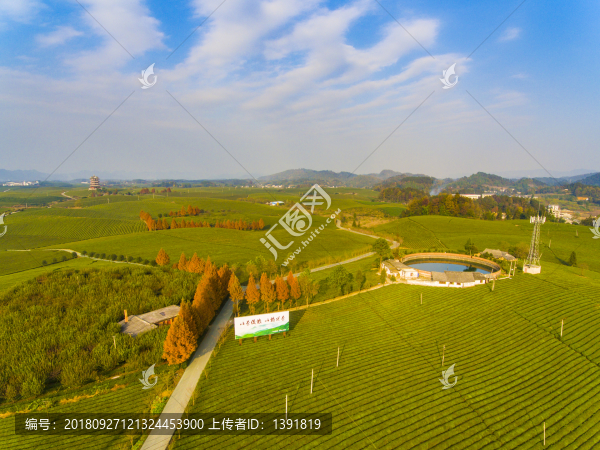 航拍中國(guó)茶海景區(qū)