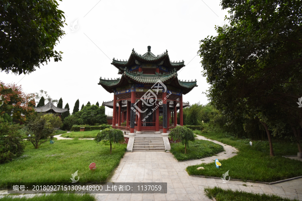 商丘古城八關齋碑亭