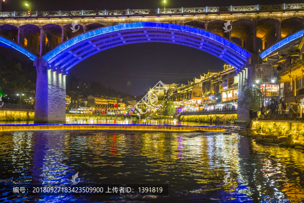 鳳凰古城夜景