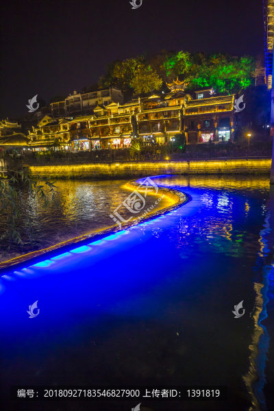 鳳凰古城夜景