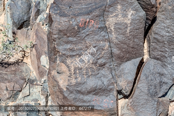 阿拉善盟曼德拉山巖畫(huà)