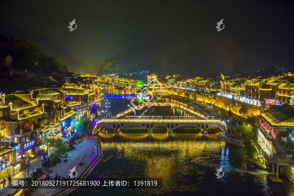 鳳凰古城夜景
