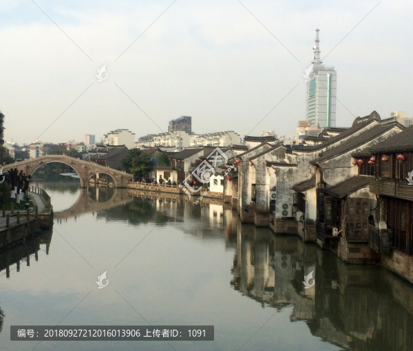 水鄉(xiāng)城鎮(zhèn)嘉興風光