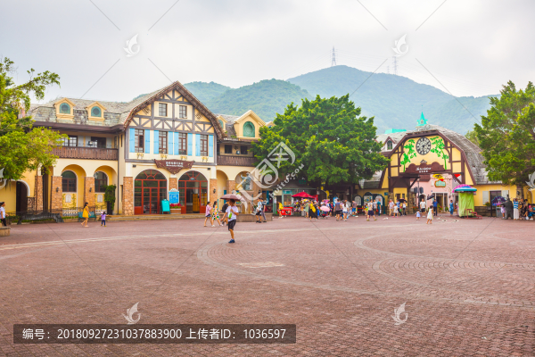 深圳茵特拉根小鎮(zhèn)廣場