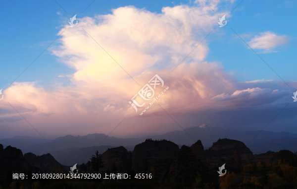 晚霞