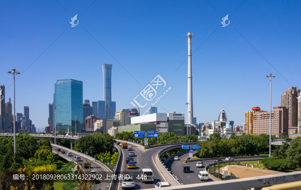 四惠橋看北京CBD