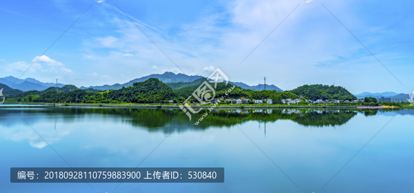 山水風光湖泊美景