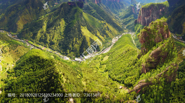 麗江老君山國(guó)家地質(zhì)公園航拍