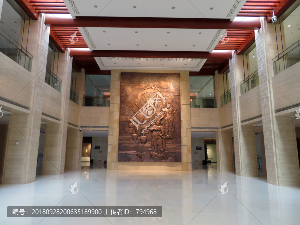 定州博物館內(nèi)景