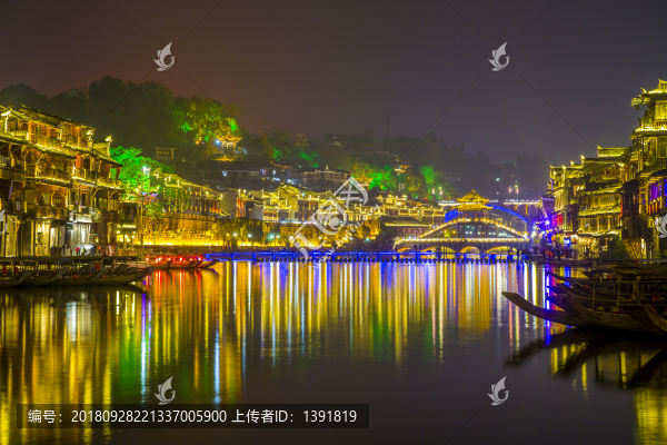 鳳凰古城夜景