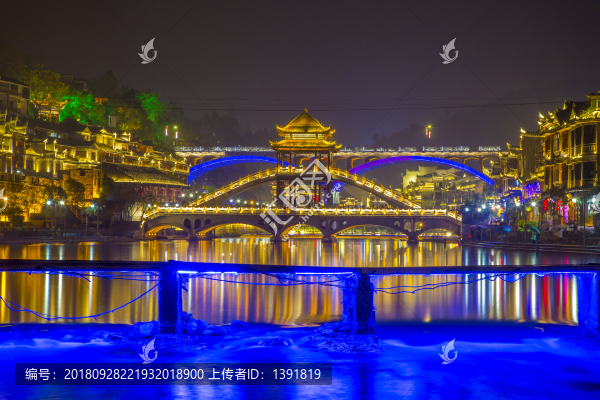 鳳凰古城夜景