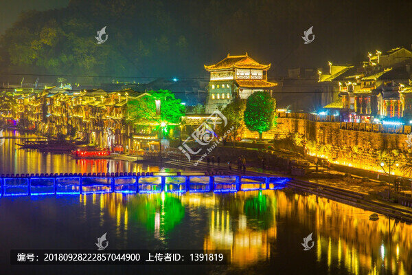 鳳凰古城夜景