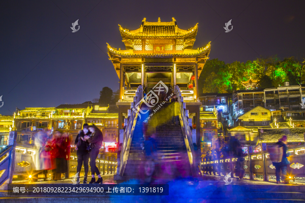 鳳凰古城夜景