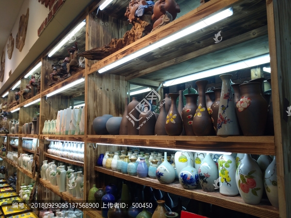陶瓷工藝品陳列