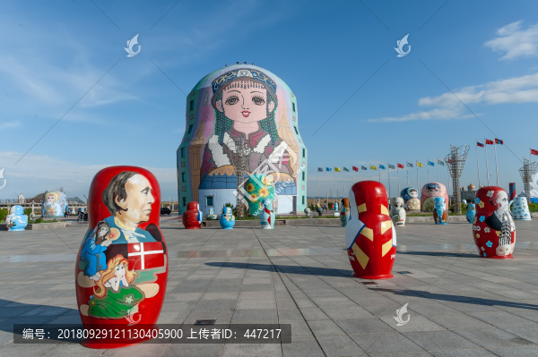 內(nèi)蒙古滿洲里套娃廣場