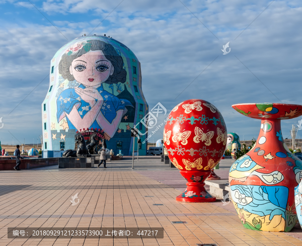 內蒙古滿洲里套娃廣場