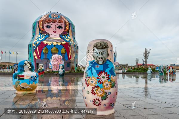 內(nèi)蒙古滿洲里套娃廣場(chǎng)