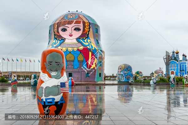 內(nèi)蒙古滿洲里套娃廣場