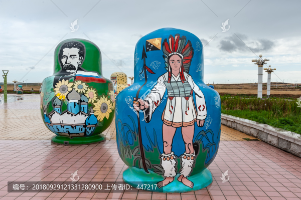 內(nèi)蒙古滿洲里套娃廣場