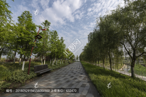 南京臨江公園風光