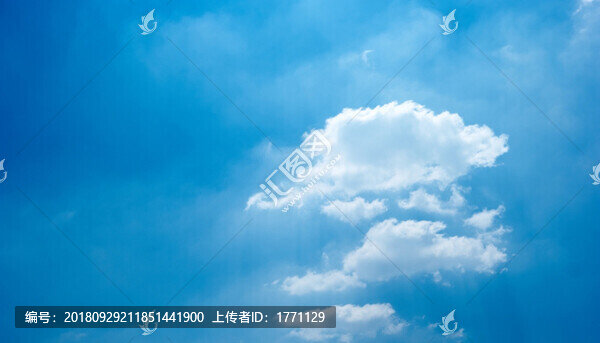 天空白云