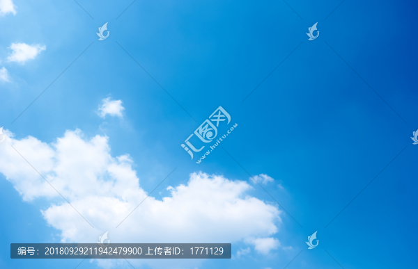 天空白云
