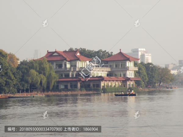 西湖美景之秋景