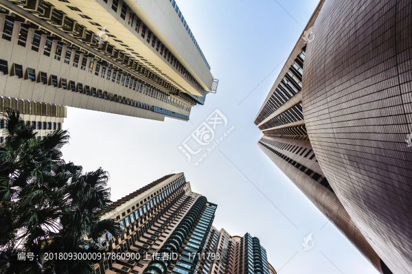 香港港島高樓