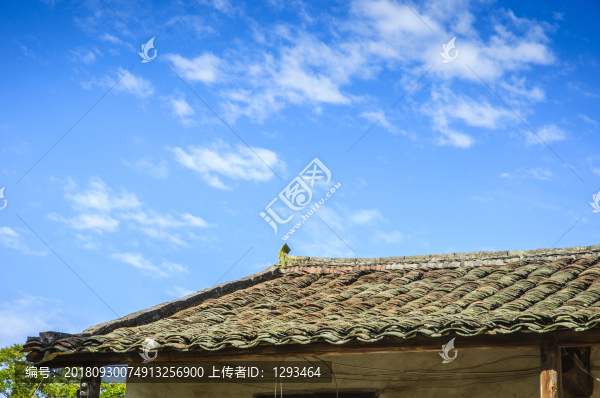 古建筑瓦頂