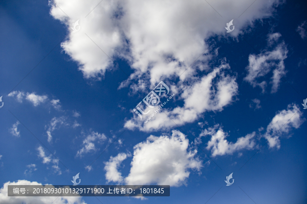 藍天白云