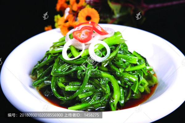 紅蔥油麥菜