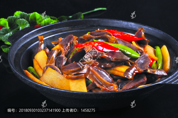 干鍋雞胗土豆片